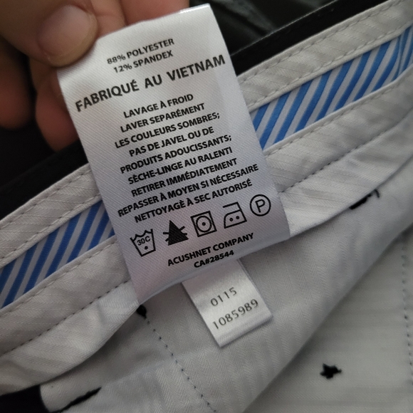 FOOTJOY | athletic stretch golf shorts - Picture 8 of 8